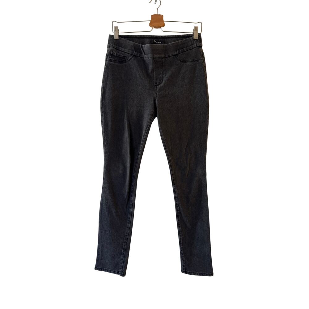 Relativity Womens Pull On Skinny Stretch Denim Jegging Jeans 30‎ Waist